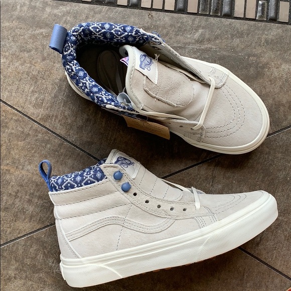 VANS SK8-Hi Mte Grey Violet/BlcDBlc WMNS - Picture 2 of 16